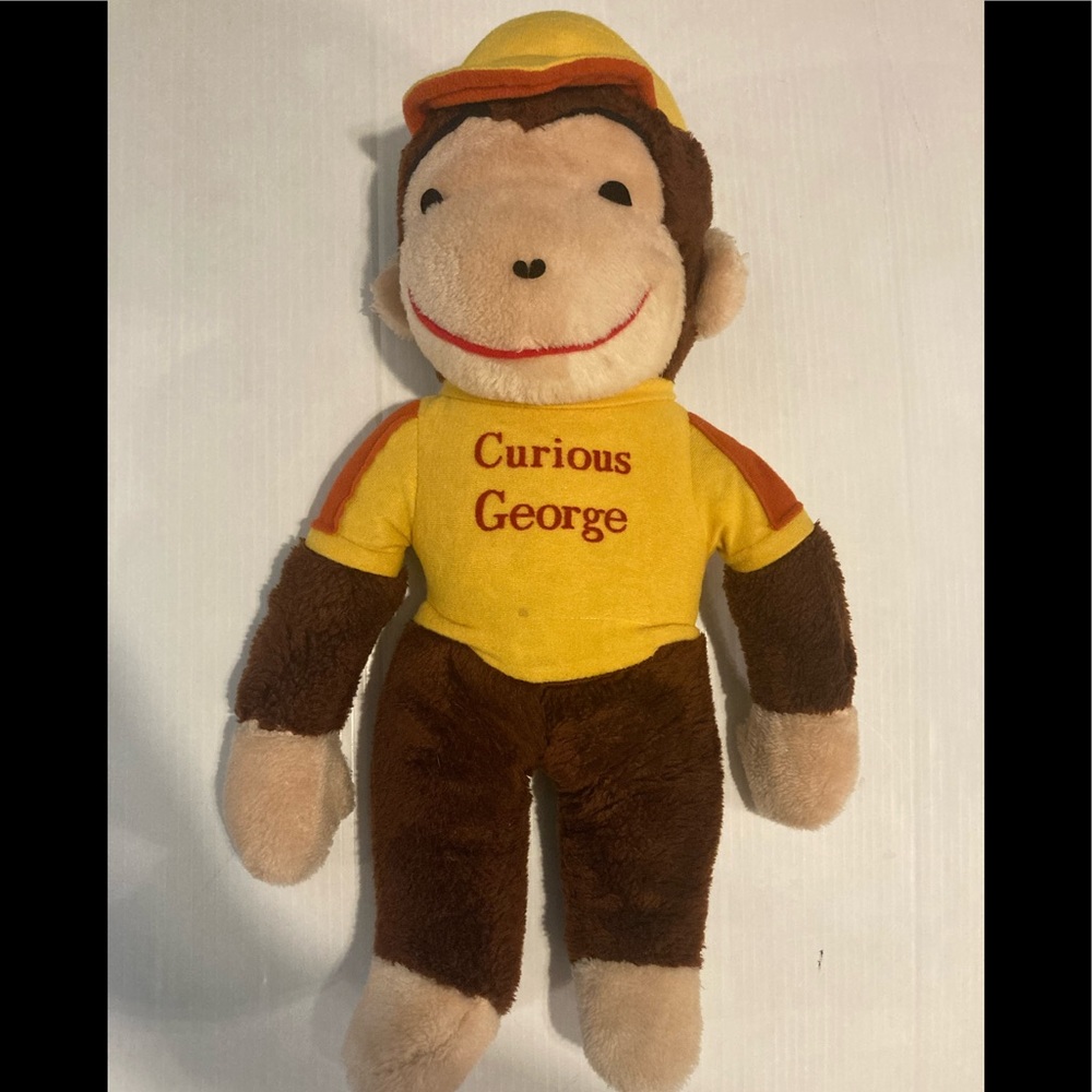 Vintage Curious George stuffed plush